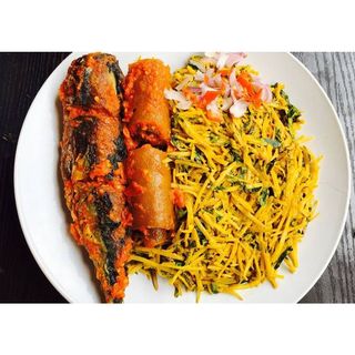 African Salad (Fish Or Ponmo)