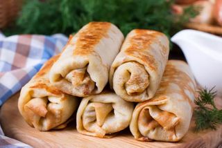 Блины с мясом 