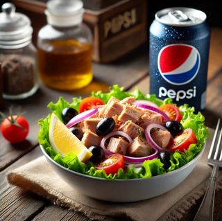 Combo Salata cu ton+ Pepsi250