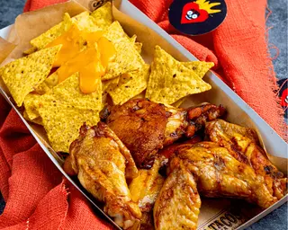 Alitas Hot BBQ