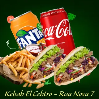 Menú Pareja Kebab (Para 2 Personas)
