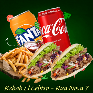 Menú Pareja Kebab (Para 2 Personas)