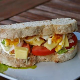 Sandwich Vegetal Jamón