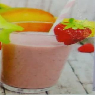 Smoothie De Fresa Y Plátano