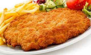 Milanesa A la Napolitana de pui (snitel)