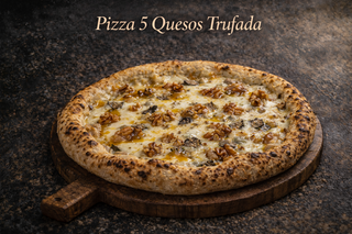 Pizza 5 Quesos Trufada
