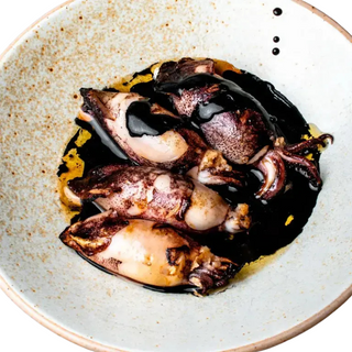 Plat  Seiche À L'encre