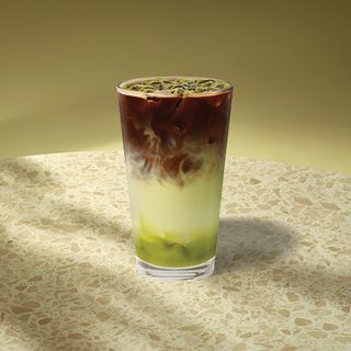 Iced Pistachio Macchiato