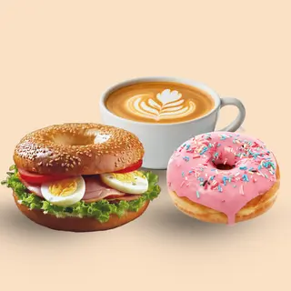 Bagel + Café M + Duffin