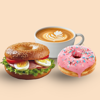 Bagel + Café M + Duffin