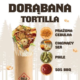 Dorąbana tortilla