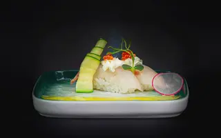 A046 - Nigiri Suzuki ikura 2 pezzi