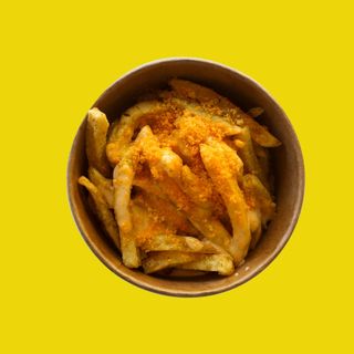 Frites sauce cheddar