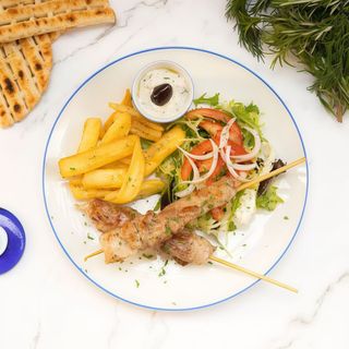 Brochetas de cerdo (2 uds.)