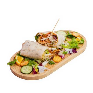 Wrap De Pollo Y Queso De Cabra