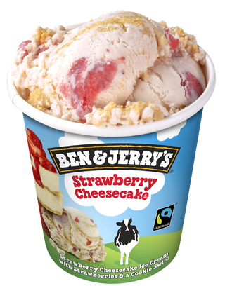 B&J STRAWBERRY CHEESE CAKE 465 ML