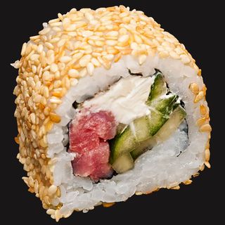 Рол Каліфорнія в кунжуті з тунцем (245/50/25/10г)