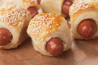 Wurstel in carrozza di pasta sfoglia