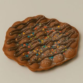 Waffle Jurassic - M&M e Nutella