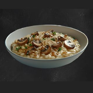 Risotto cu hribi și piept de pui