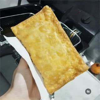 Pastel de Palmito, Queijo e Bacon