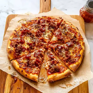 Hawaiian Mexican Beef Pizza