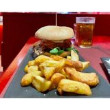 Burguer Gilda Pollo + Patatas