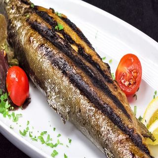 Пъстърва на скара с лимон (220г)