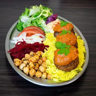 Plato De Albóndigas Vegana (Sin Gluten)