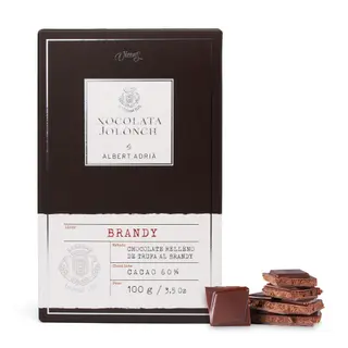 Chocolate Negro con Brandy Jolonch 100 Gr.