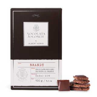 Chocolate Negro con Brandy Jolonch 100 Gr.