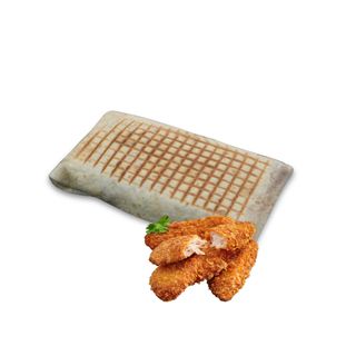 Taco Con Tinders De Pollo