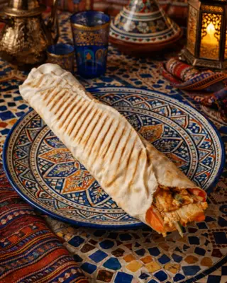 PITA KRAFT CHICKEN SHAWARMA MEDIUM ROLL