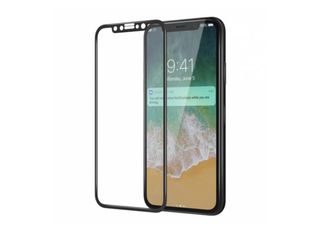 Стъклен протектор за дисплей MBX 5D Full - iPhone X, XS, черен