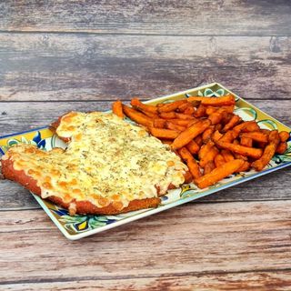 Milanesa De Pollo Clásica