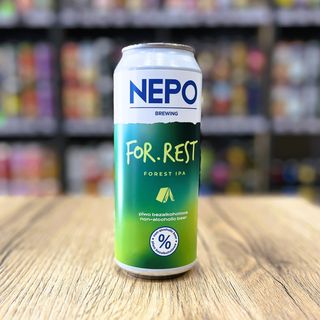 Nepomucen FOR.REST – FOREST IPA BEZALKO 500 ml Puszk
