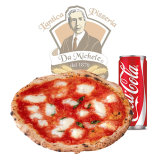 Pizza bufalina + bevanda