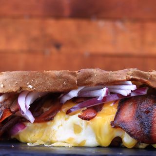 Bacon & Onion Grilled Cheese