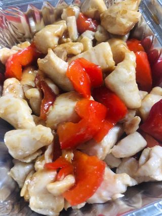 22.POLLO CON PEPERONI