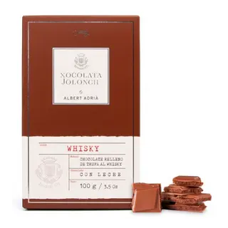 Chocolate con Leche relleno de Trufa al Whisky Jolonch 100 Gr.
