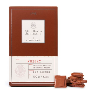 Chocolate con Leche relleno de Trufa al Whisky Jolonch 100 Gr.