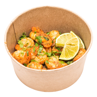 Creveti marinati la tigaie