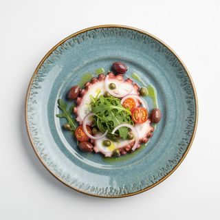 Salata od hobotnice  mediteranski miks