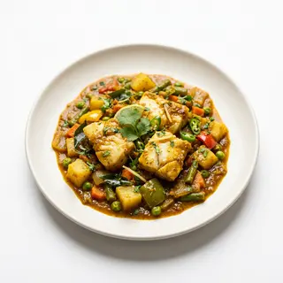 Pescado Sabji