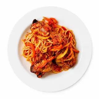 Pasta & Bbq Chicken