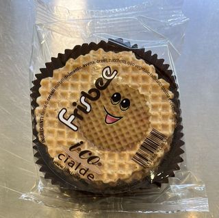 Cialdine croccanti rotonde