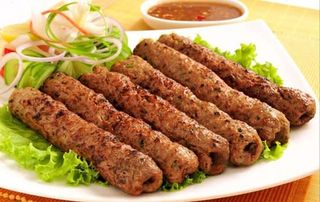 Plato SEEKH KEBAB INDIO ESPECIAL.