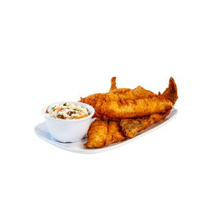 Assiette De Poisson Blanc