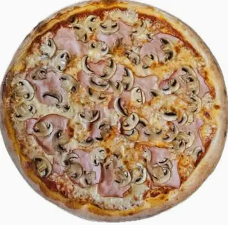 6. Pizza Prosciutto Con Funghi (45cm)