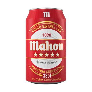 Cerveza Mahou 5 Estrellas